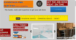 Desktop Screenshot of handyman-pro.ca